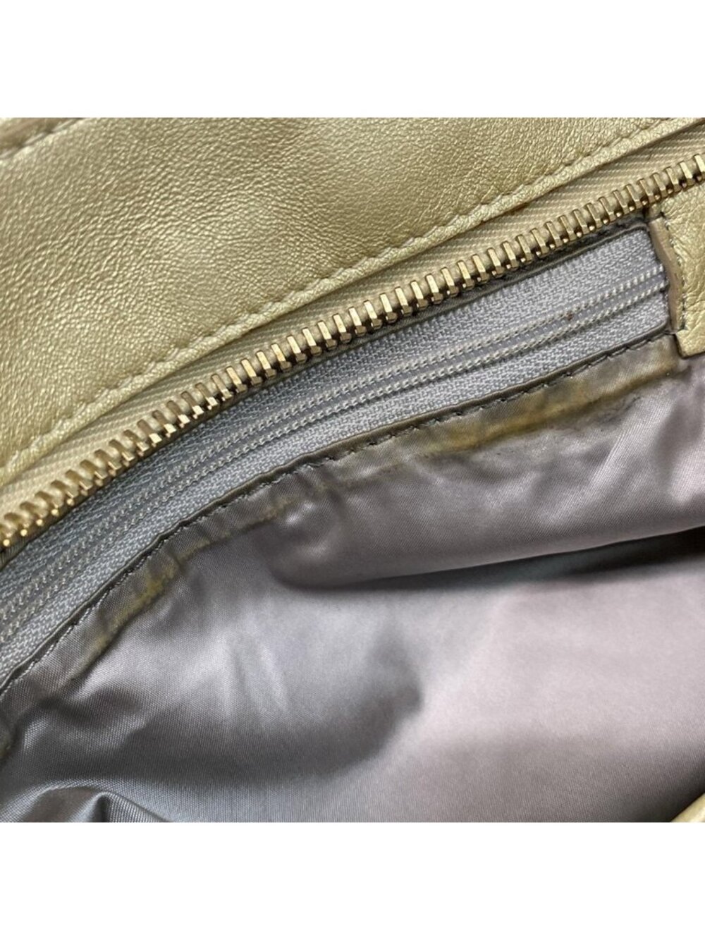 Celine Handbag Bittersweet Gold Leather - Picture 10 of 10